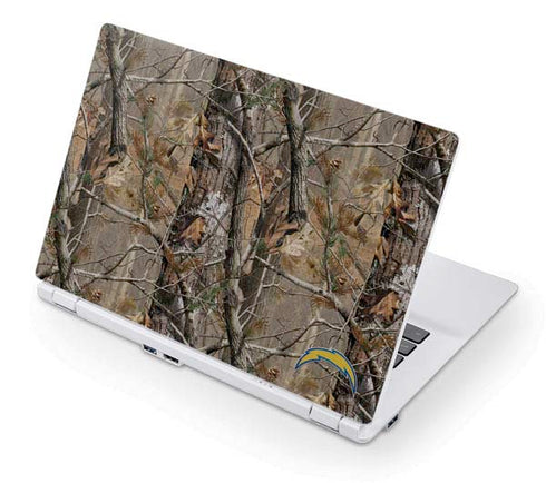 NFL Los Angeles Chargers Realtree AP Camo Acer Chromebook Skin