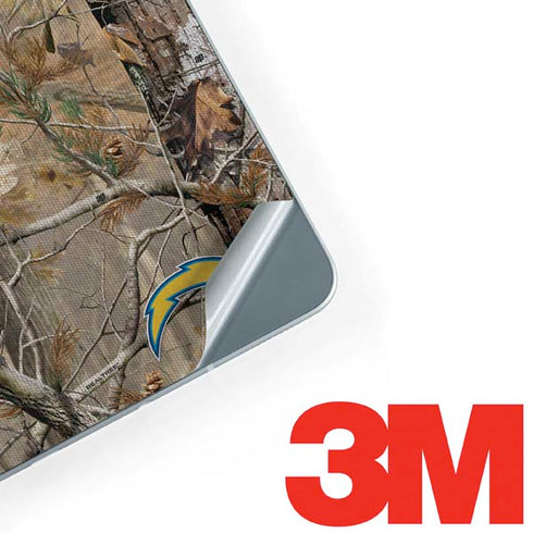NFL Los Angeles Chargers Realtree AP Camo Galaxy Book 12in Skin