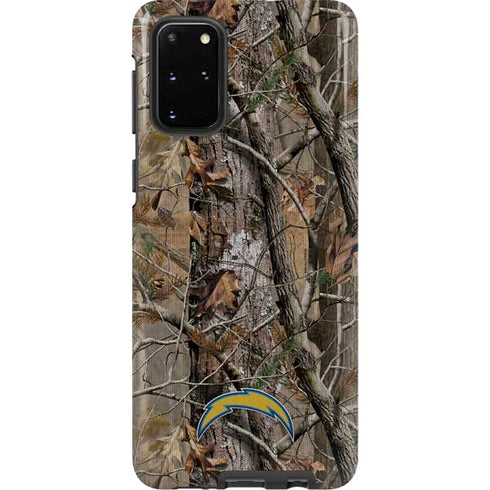 NFL Los Angeles Chargers Realtree AP Camo Galaxy S20 Plus Pro Case