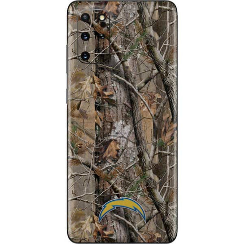 NFL Los Angeles Chargers Realtree AP Camo Galaxy S20 Plus Skin