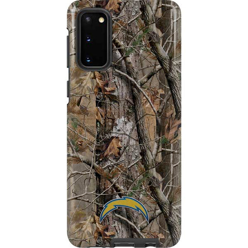 NFL Los Angeles Chargers Realtree AP Camo Galaxy S20 Pro Case