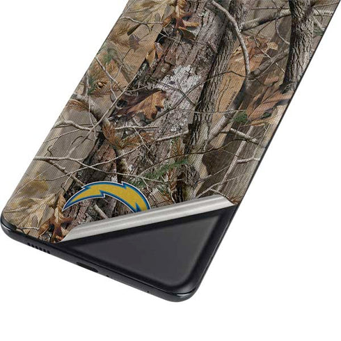 NFL Los Angeles Chargers Realtree AP Camo Galaxy S21 5G Skin