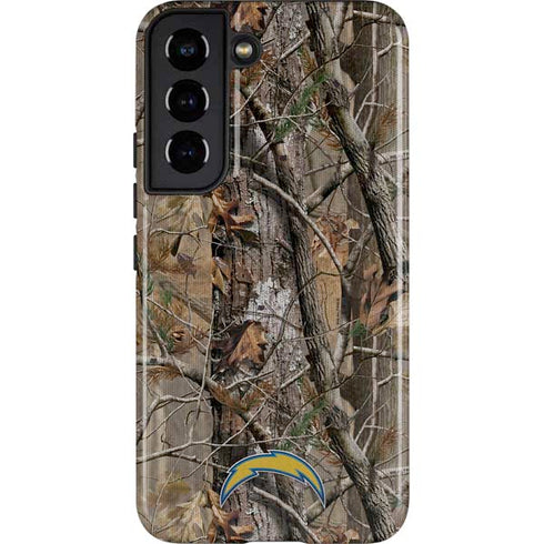 NFL Los Angeles Chargers Realtree AP Camo Galaxy S22 Pro Case