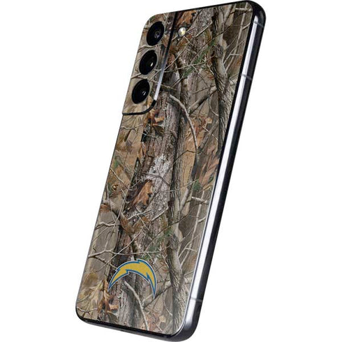 NFL Los Angeles Chargers Realtree AP Camo Galaxy S22 Skin