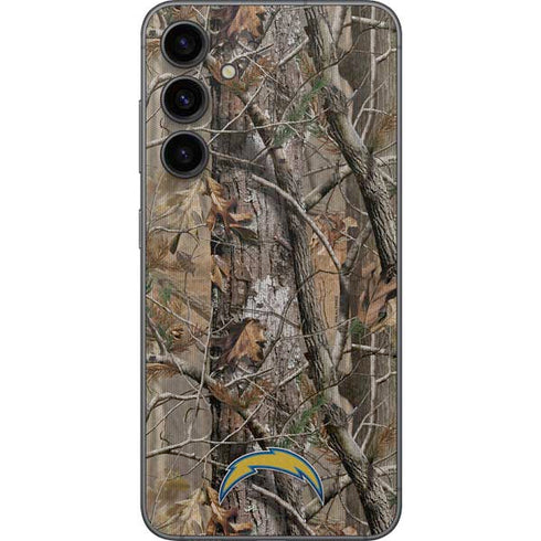 NFL Los Angeles Chargers Realtree AP Camo Galaxy S23 FE Skin