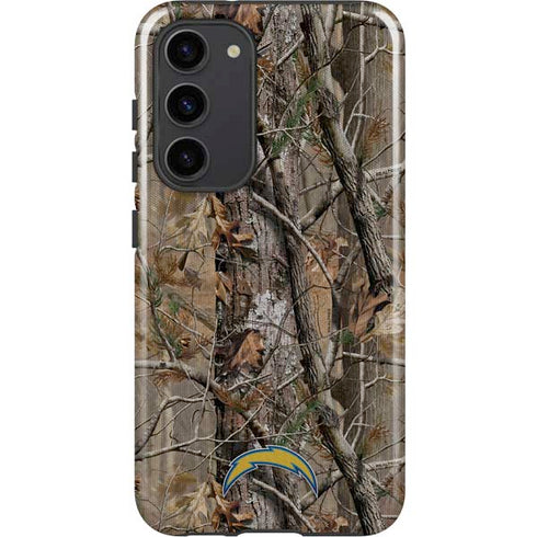 NFL Los Angeles Chargers Realtree AP Camo Galaxy S23 Plus Pro Case