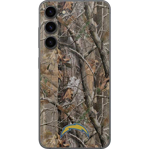 NFL Los Angeles Chargers Realtree AP Camo Galaxy S23 Plus Skin
