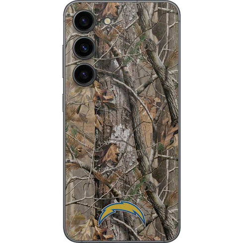NFL Los Angeles Chargers Realtree AP Camo Galaxy S23 Skin