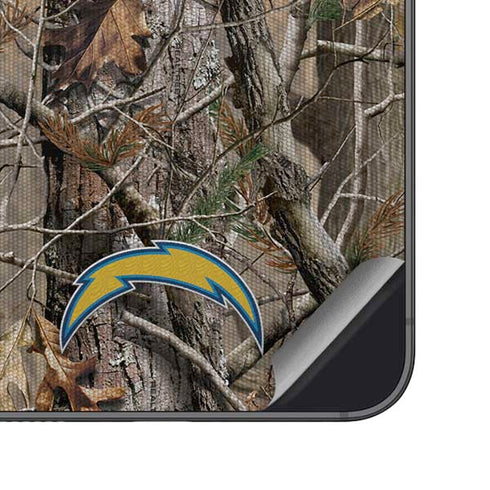 NFL Los Angeles Chargers Realtree AP Camo Galaxy S23 Skin
