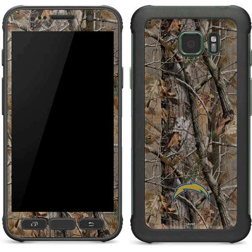 NFL Los Angeles Chargers Realtree AP Camo Galaxy S7 Active Skin