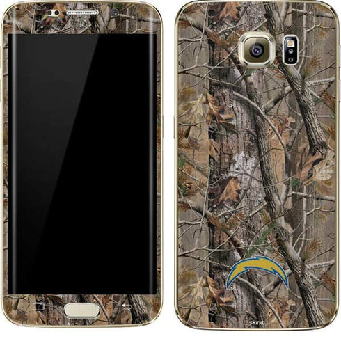 NFL Los Angeles Chargers Realtree AP Camo Galaxy S7 Edge Skin
