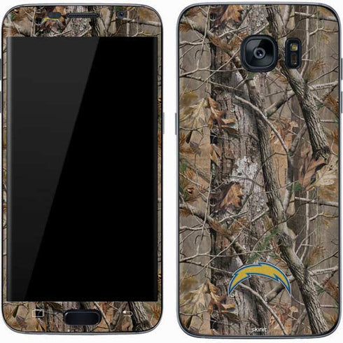 NFL Los Angeles Chargers Realtree AP Camo Galaxy S7 Skin