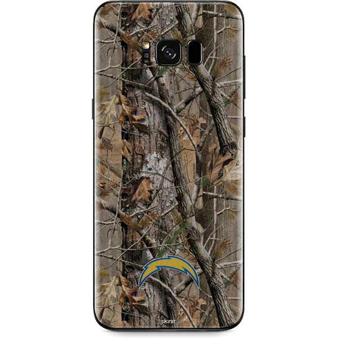 NFL Los Angeles Chargers Realtree AP Camo Galaxy S8 Skin