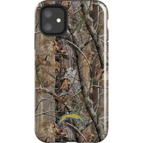 NFL Los Angeles Chargers Realtree AP Camo iPhone 11 Impact Case