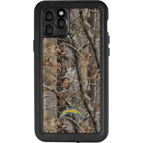 NFL Los Angeles Chargers Realtree AP Camo iPhone 11 Pro Waterproof Case