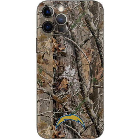 NFL Los Angeles Chargers Realtree AP Camo iPhone 12 Pro Skin