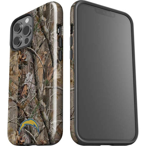 NFL Los Angeles Chargers Realtree AP Camo iPhone 15 Pro Max Impact Case