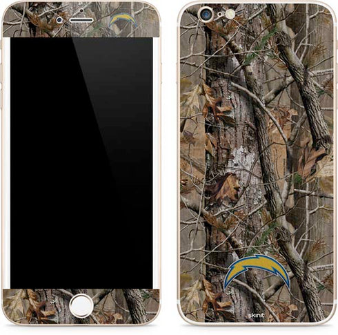 NFL Los Angeles Chargers Realtree AP Camo iPhone 6/6s Plus Skin