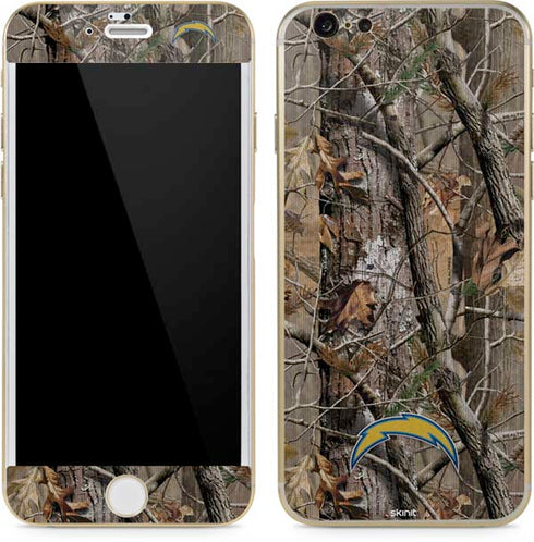 NFL Los Angeles Chargers Realtree AP Camo iPhone 6/6s Skin