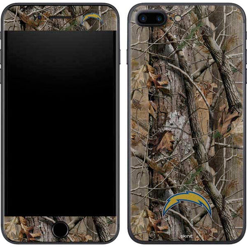 NFL Los Angeles Chargers Realtree AP Camo iPhone 7 Plus Skin