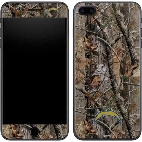 NFL Los Angeles Chargers Realtree AP Camo iPhone 8 Plus Skin