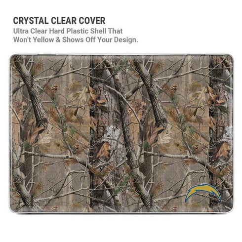 NFL Los Angeles Chargers Realtree AP Camo MacBook Pro 15in (2016-19) Case plus Skin