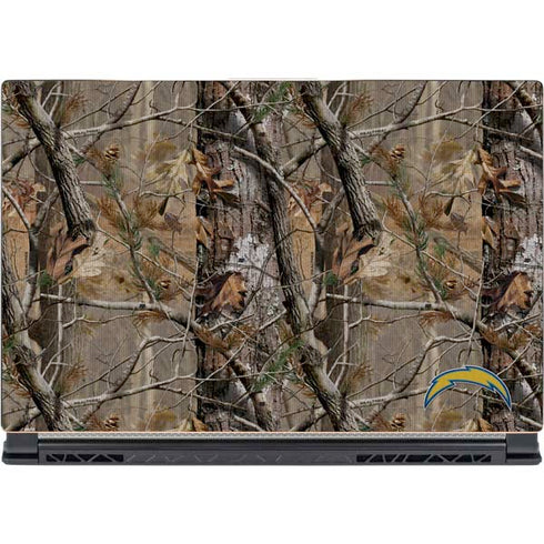 NFL Los Angeles Chargers Realtree AP Camo MSI GS65 Stealth Laptop Skin