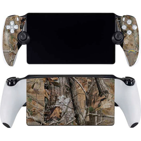 NFL Los Angeles Chargers Realtree AP Camo PlayStation Portal Remote Player Skin