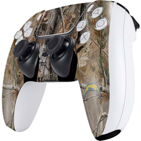 NFL Los Angeles Chargers Realtree AP Camo PS5 Controller Skin