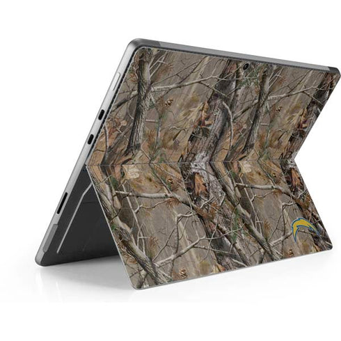 NFL Los Angeles Chargers Realtree AP Camo Surface Pro 9 Skin