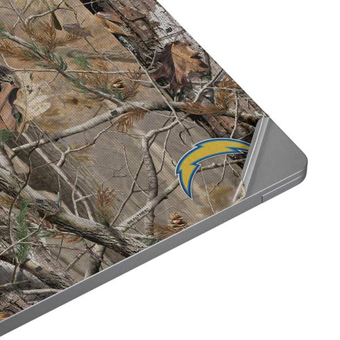 NFL Los Angeles Chargers Realtree AP Camo Universal Laptop 14in (11.4 x 8.2in) Skin