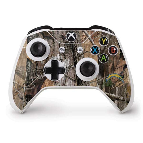 NFL Los Angeles Chargers Realtree AP Camo Xbox One S Controller Skin