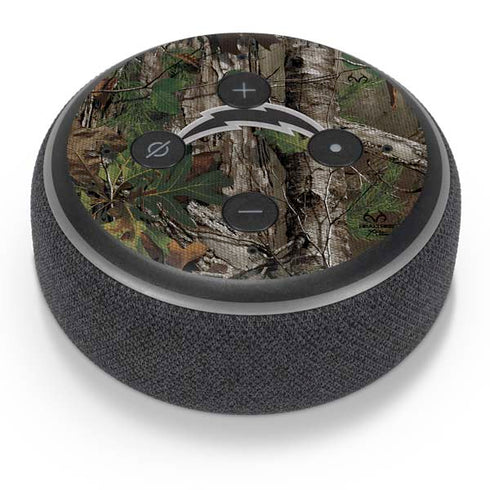 NFL Los Angeles Chargers Realtree Xtra Green Camo Amazon Echo Dot Skin