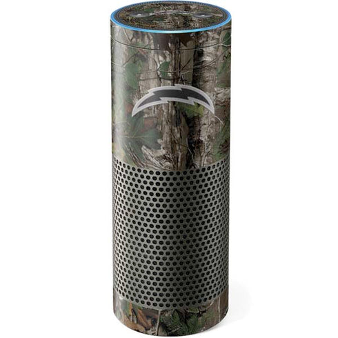 NFL Los Angeles Chargers Realtree Xtra Green Camo Amazon Echo Skin