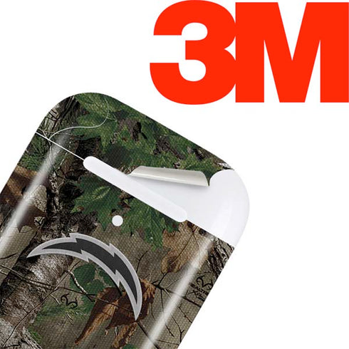 NFL Los Angeles Chargers Realtree Xtra Green Camo Apple AirPods Skin