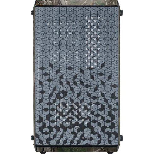 NFL Los Angeles Chargers Realtree Xtra Green Camo Cooler Master MasterBox Q300L Mini Tower Skin