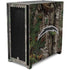NFL Los Angeles Chargers Realtree Xtra Green Camo Corsair 4000D Tempered Glass Mid-Tower ATX Case Skin
