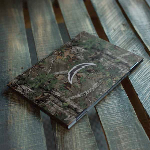 NFL Los Angeles Chargers Realtree Xtra Green Camo HP Envy Skin