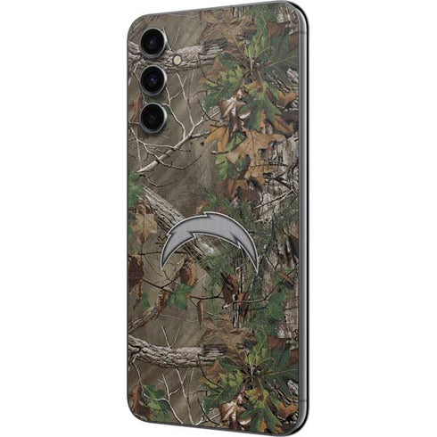 NFL Los Angeles Chargers Realtree Xtra Green Camo Galaxy A14 5G Skin