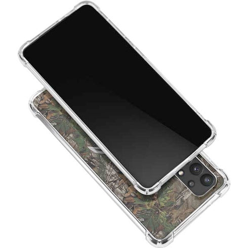 NFL Los Angeles Chargers Realtree Xtra Green Camo Galaxy A32 5G Clear Case