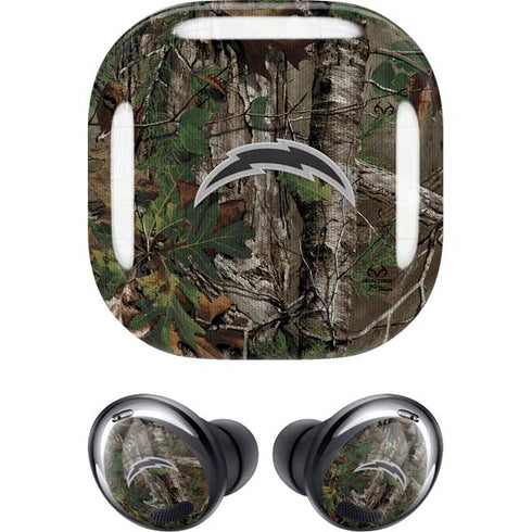 NFL Los Angeles Chargers Realtree Xtra Green Camo Galaxy Buds Pro Skin