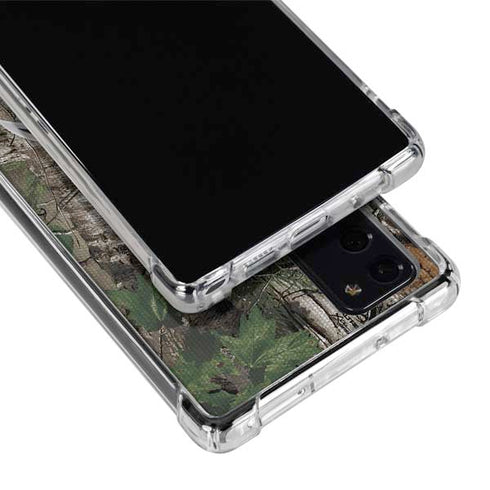 NFL Los Angeles Chargers Realtree Xtra Green Camo Galaxy Note20 5G Clear Case