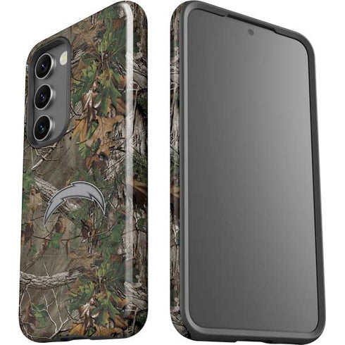 NFL Los Angeles Chargers Realtree Xtra Green Camo Galaxy S23 Pro Case