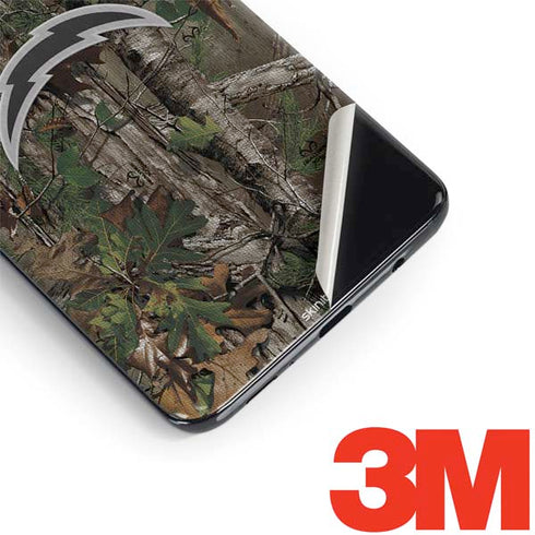 NFL Los Angeles Chargers Realtree Xtra Green Camo Galaxy S9 Plus Skin