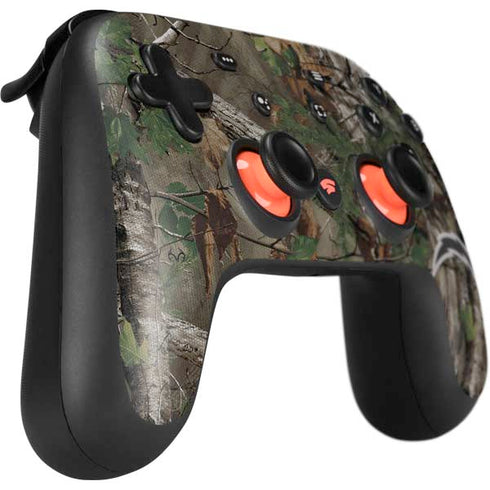 NFL Los Angeles Chargers Realtree Xtra Green Camo Google Stadia Controller Skin