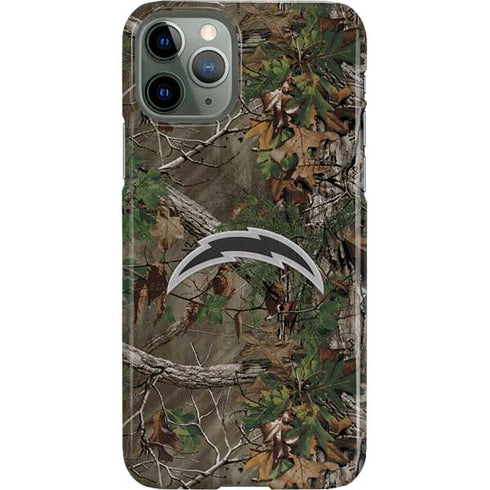 NFL Los Angeles Chargers Realtree Xtra Green Camo iPhone 11 Pro Lite Case