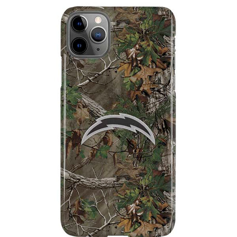NFL Los Angeles Chargers Realtree Xtra Green Camo iPhone 11 Pro Max Lite Case