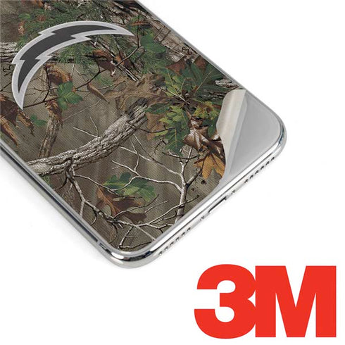 NFL Los Angeles Chargers Realtree Xtra Green Camo iPhone 11 Pro Skin