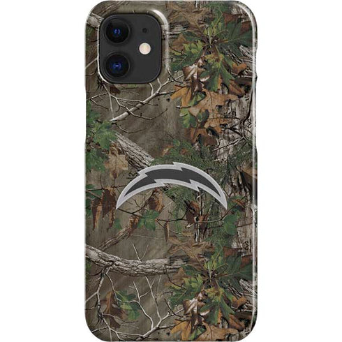 NFL Los Angeles Chargers Realtree Xtra Green Camo iPhone 12 Mini Lite Case