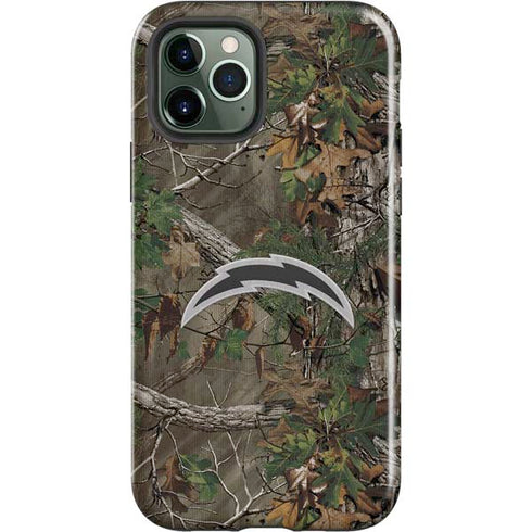 NFL Los Angeles Chargers Realtree Xtra Green Camo iPhone 12 Pro Impact Case